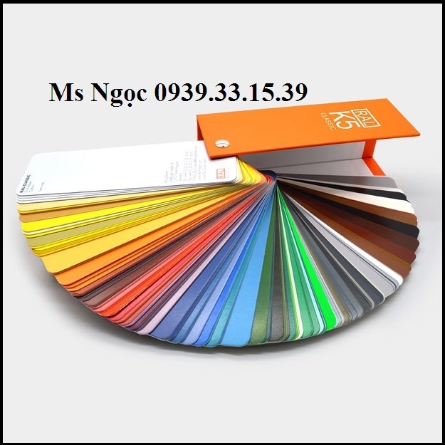 QUẠT SO MÀU RAL K5 QUẠT SO MÀU RAL K5