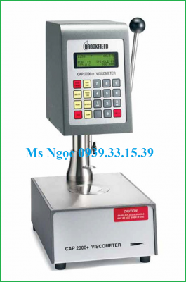 MÁY ĐO ĐỘ NHỚT CONE & PLATE - MODEL : CAP2000+